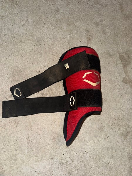 Red Senior EvoShield Leg guard Shin Guards (Used)