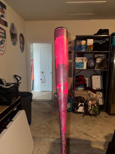 2024 DeMarini Voodoo One Pink BBCOR Certified Bat (-3) 30 oz 33" (Used)