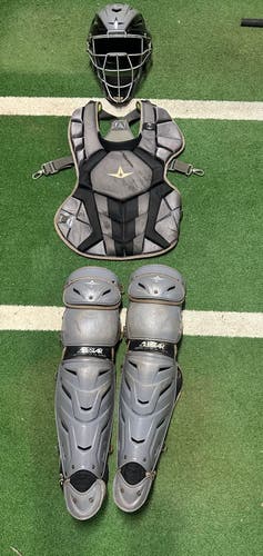 All Star S7 AXIS™ ADULT CATCHING KIT (FULL SET) // MEETS NOCSAE Catcher's Set (Used)