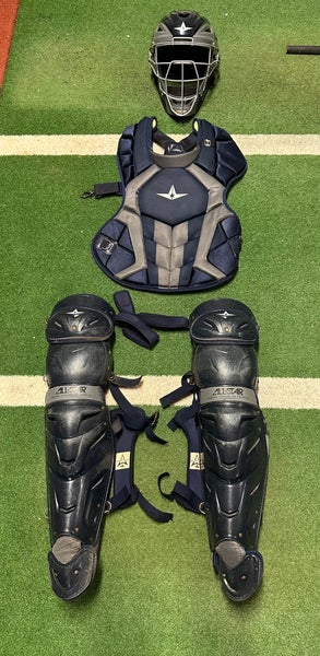 All Star S7 AXIS™ ADULT (FULL) CATCHING and KIT // MEETS NOCSAE Catcher's Set (Used)