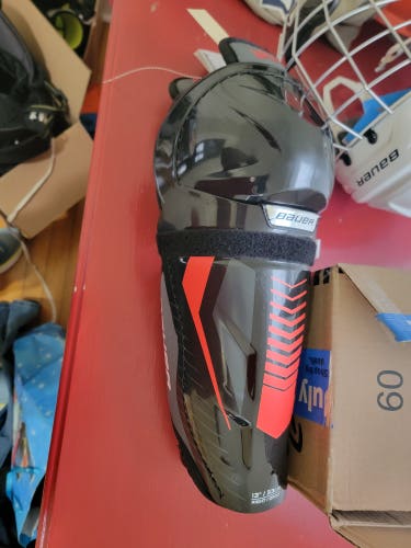 Junior Bauer Lil Sport 13" Shin Pads (New)