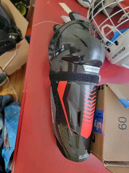 Junior Bauer Lil Sport 13" Shin Pads (New)