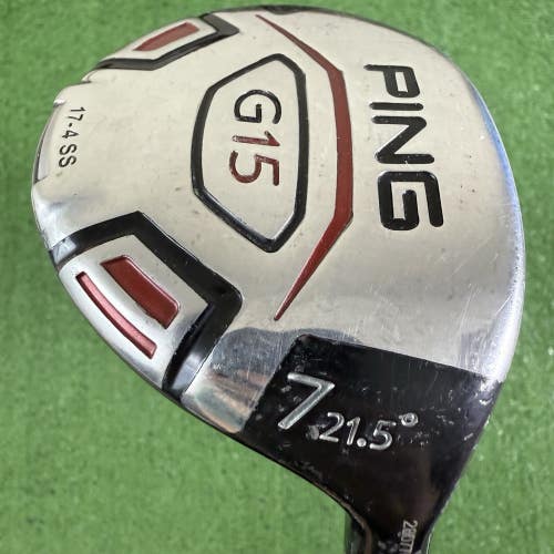 Ping G15 7W 7 Fairway Wood 21.5 TFC149 Soft Regular Senior Flex RH 41