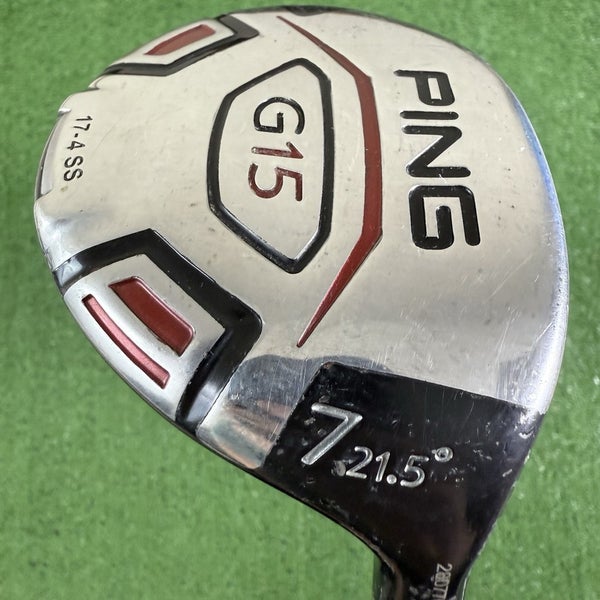 Ping G15 7W 7 Fairway Wood 21.5 TFC149 Soft Regular Senior Flex RH 41