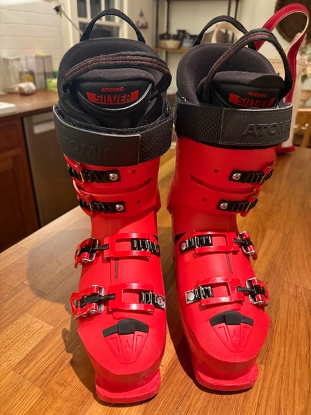Atomic Redster Club Sport 90 LC Race Ski Boots Mondo 26 & 26.5 (Used)