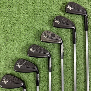 PXG 0311 P GEN 6 Double Black Iron Set 5-PW Project X LS 6.5 Extra Stiff Flex