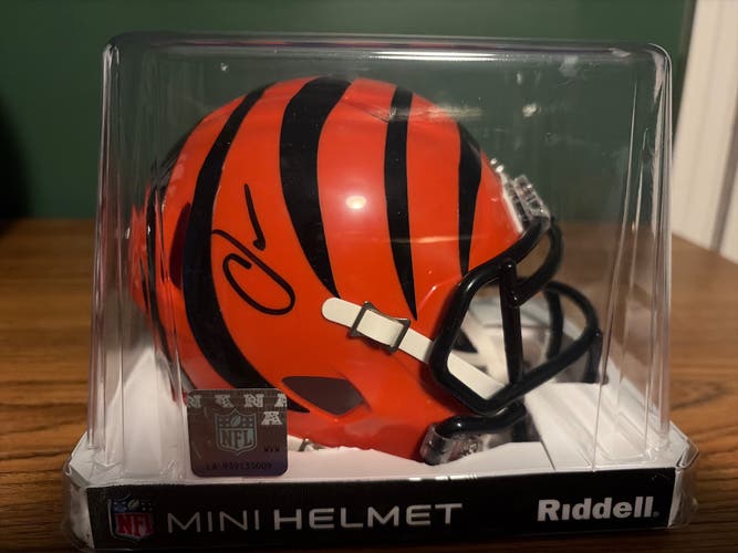 Chad Johnson Autographed Mini Helmet