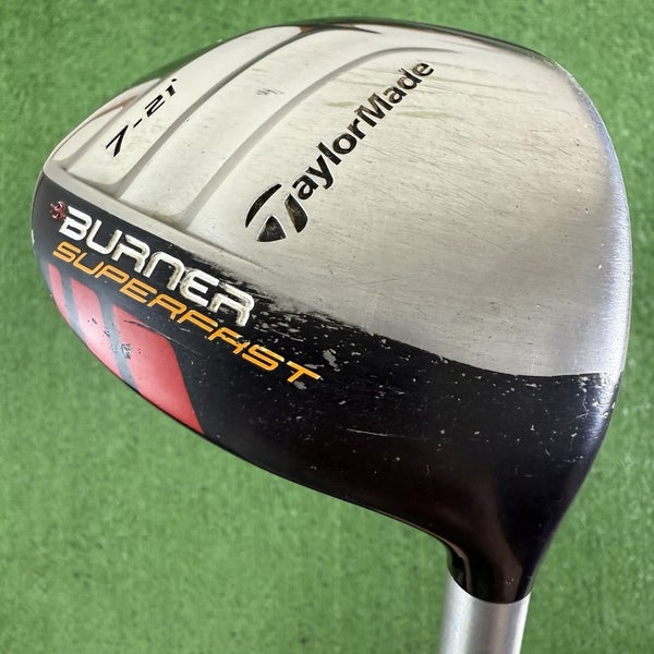 TaylorMade Burner Superfast Fairway 7 Wood 21 Matrix Ozik XCon 4.8 Stiff Flex
