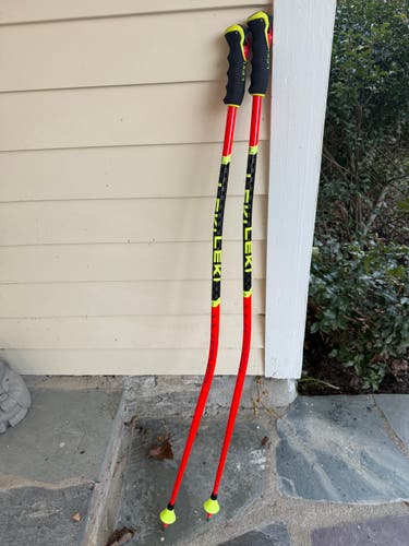 44in (110cm) Leki Racing World Cup Lite GS Ski Poles (Used)