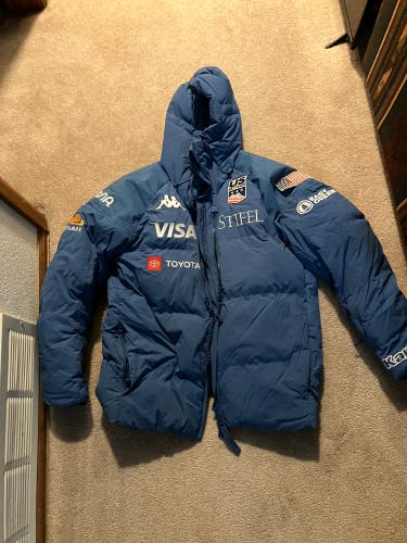 Blue Men's Large Jacket (Used)