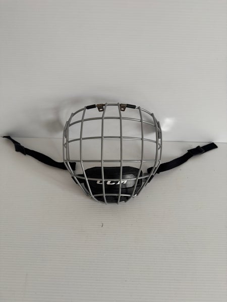 Used Small CCM FM580 Full Cage - Silver