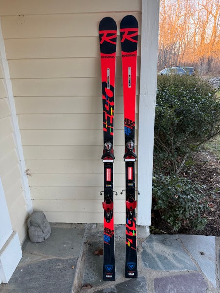 Rossignol 165 cm Hero Athlete GS Pro Race Skis With Look SPX Bindings Max Din 12 (Used)