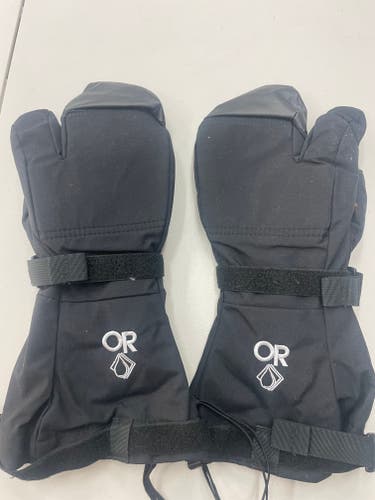 Black XL Men's Outdoor Research Gloves (New) Mutant Modular Gore Tex Claw