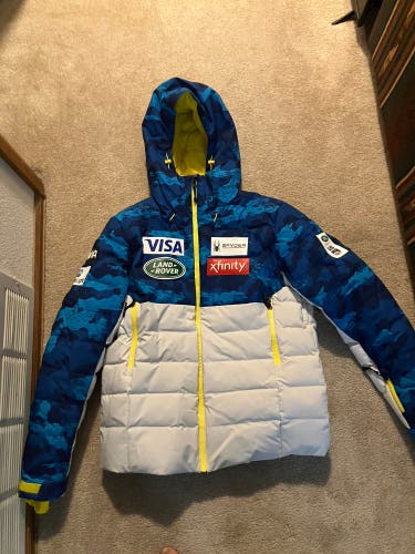 Brand New Spyder US Ski Team Puffy Jacket