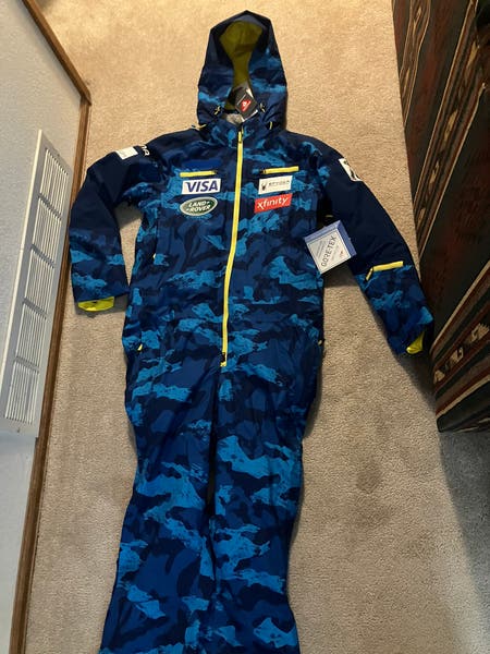 Brand New Spyder US Ski Team one-piece | SidelineSwap | Buy and