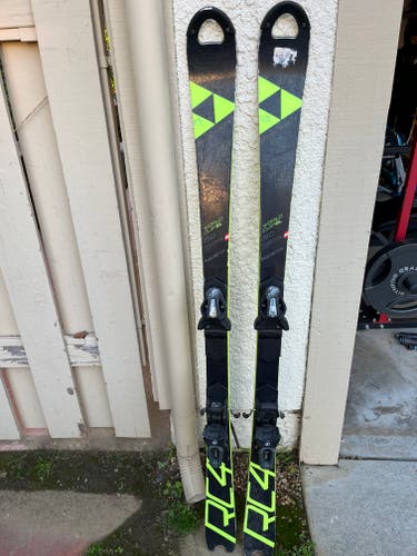 Racing 150 cm Fischer RC4 WC SL Skis With Bindings (Used)
