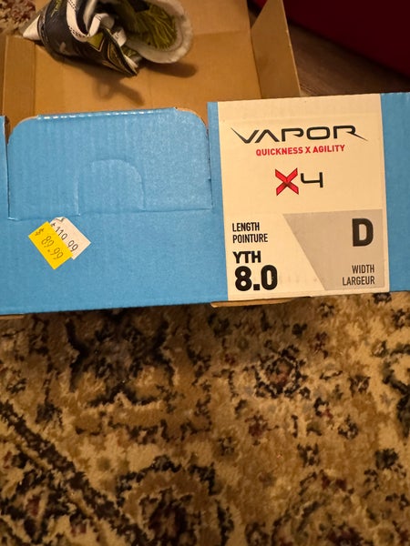 2023 Bauer Vapor X4 Hockey Skates Regular Width 8 (Used)