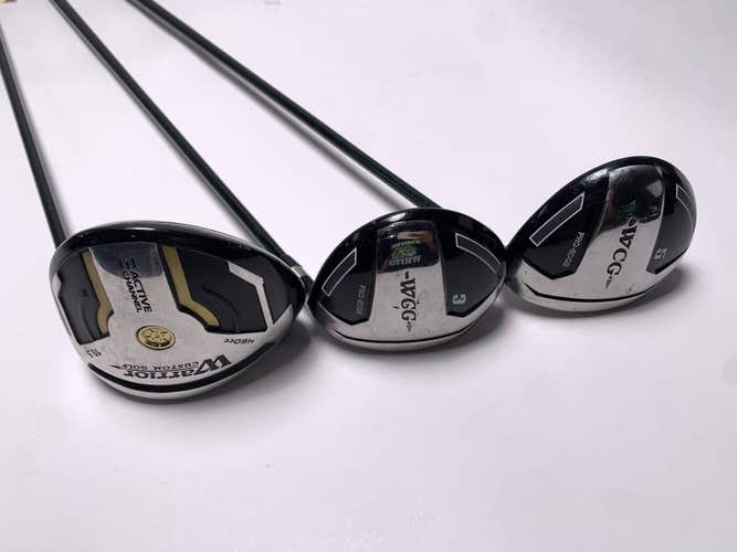 Warrior Custom Golf Wood Set DR 3 5 | 10.5* 15* 21* Regular Graphite Mens RH
