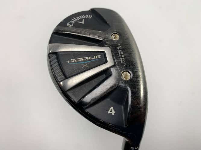 Callaway Rogue X 4 Hybrid 20* Aldila Synergy 60g Regular Graphite Mens RH