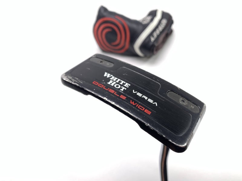 Odyssey White Hot Versa Double Wide Putter 34" SuperStroke Pistol 2.0 Mens RH HC