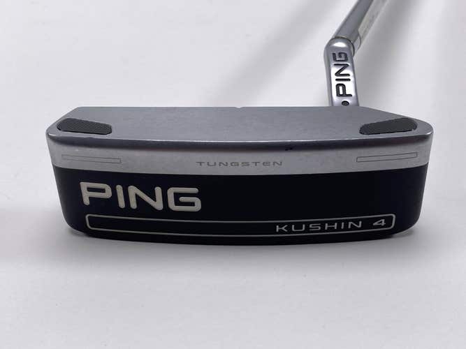 Ping Kushin 4 2023 Putter 34" Black Dot Mens RH W/HC