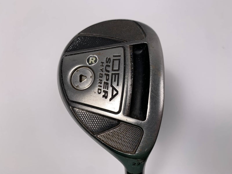 Adams Idea Super DHY 4 Hybrid 22* Matrix Ozik Program Regular Graphite Mens RH