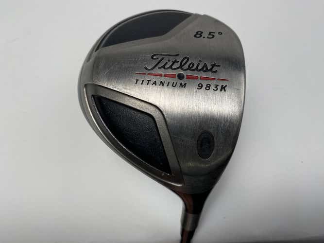 Titleist 983 K Driver 8.5* Tour AD MJ-6SR Stiff Regular Graphite Mens RH