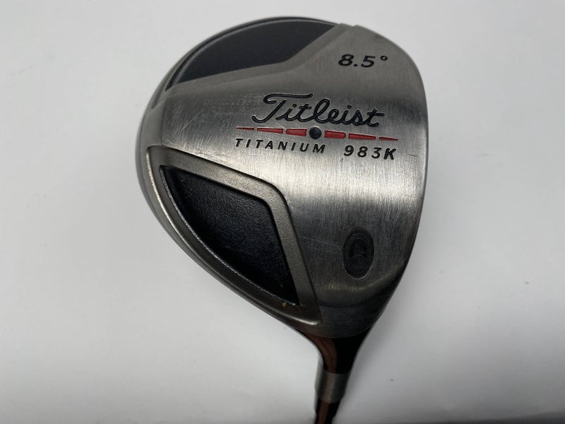 Titleist 983 K Driver 8.5* Tour AD MJ-6SR Stiff Regular Graphite Mens RH