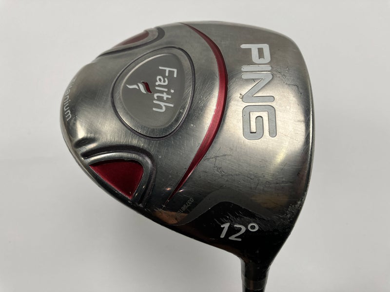 Ping Faith Driver 12* True Ace Pink Diamond Ladies RH Undersize Grip