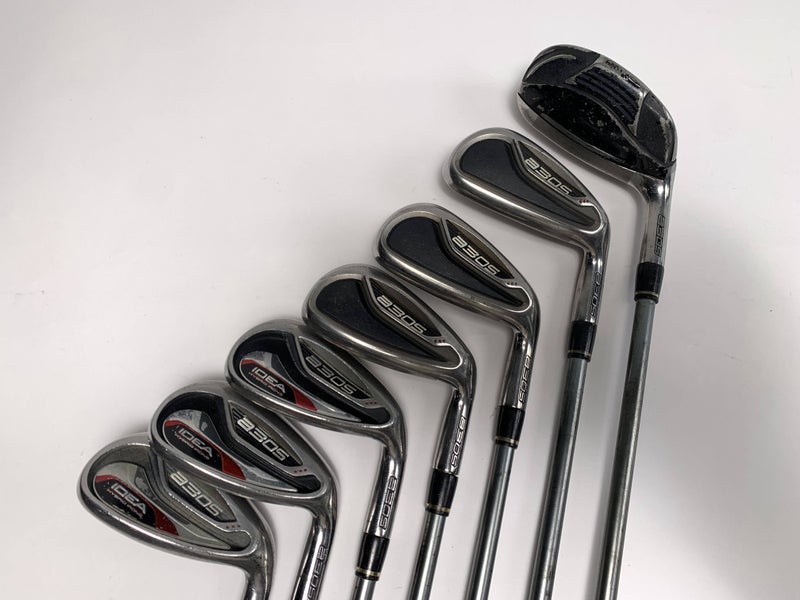 Adams Idea A3 OS Iron Set 6HY-7-PW+GW+SW Grafalloy High Launch 65g Graphite RH