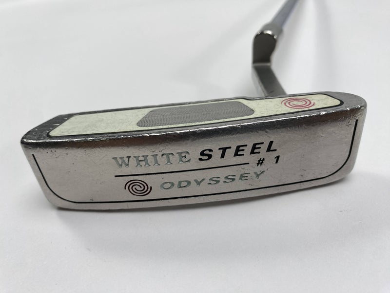 Odyssey White Steel 1 Putter 32.5" SuperStroke Tour 2.0 Mens RH