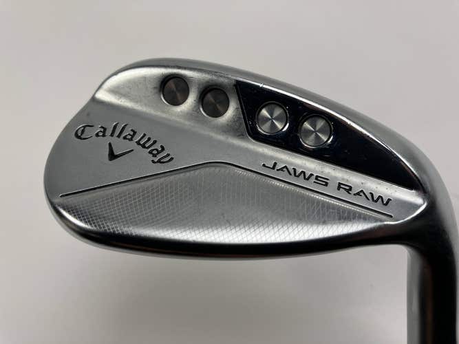 Callaway Jaws Raw Chrome Lob Wedge LW 58* 10S Dynamic Gold Spinner Tour Issue RH