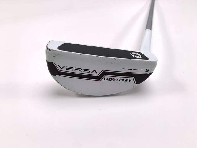 Odyssey Versa 9 White Black White Putter 34" Mens RH