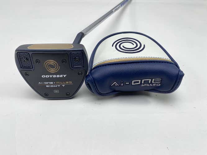 Odyssey Ai-ONE Milled Eight T S Putter 33.5" SuperStroke Tour 2.0 RH W/HC