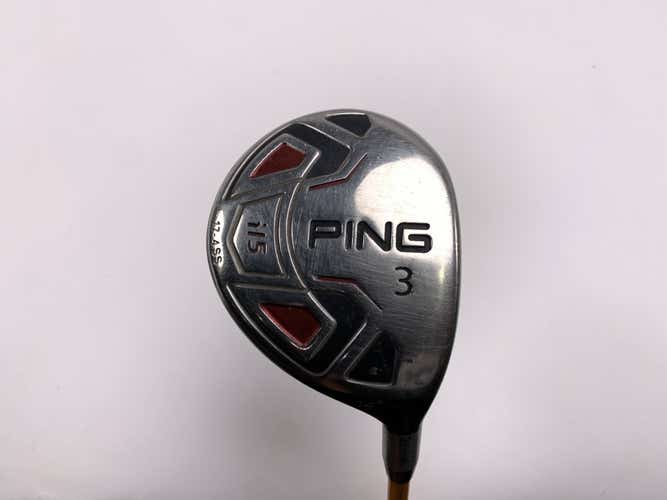 Ping i15 3 Fairway Wood 15* UST Mamiya ProForce AxivCore 79g Tour Stiff RH