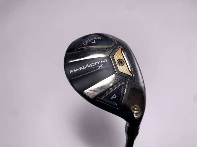 Callaway Paradym X 4 Hybrid 21* MMT 304SS 70g Senior Graphite Mens RH