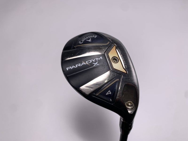 Callaway Paradym X 4 Hybrid 21* MMT 304SS 70g Senior Graphite Mens RH