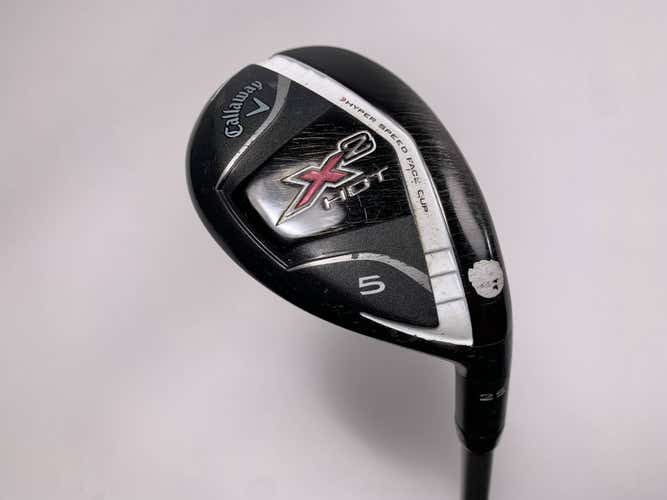 Callaway X2 Hot Womens 5 Hybrid 25* Ladies Graphite Womens RH