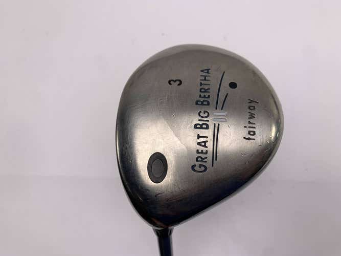 Callaway Great Big Bertha II 3 Fairway Wood 15* GBB Gems 50g Ladies LH