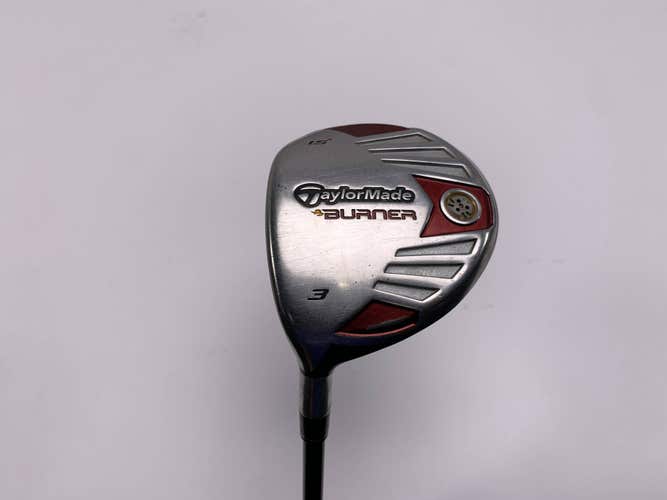 TaylorMade Burner Steel 2007 3 Fairway Wood 15* REAX 50g Regular LH Oversize