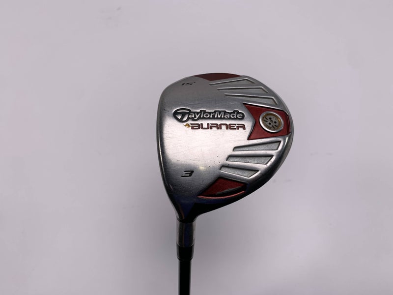 TaylorMade Burner Steel 2007 3 Fairway Wood 15* REAX 50g Regular LH Oversize