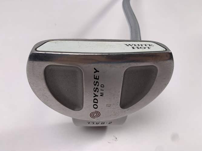 Odyssey White Hot 2-Ball Mid Putter 35.5" Mens RH