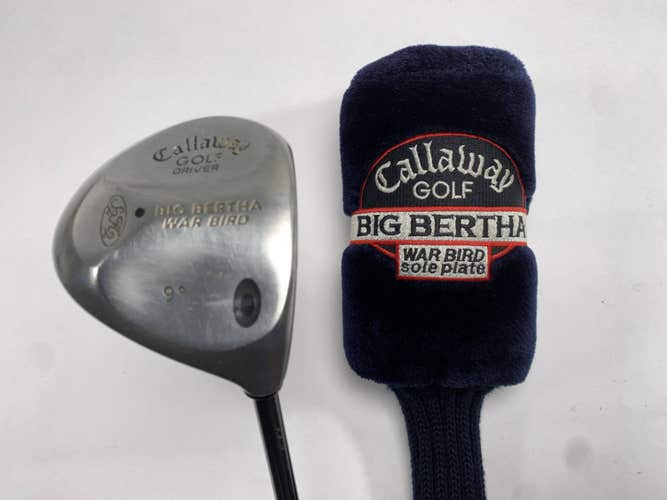 Callaway Big Bertha Warbird Driver 9* RCH 96 Firm Graphite Mens RH HC