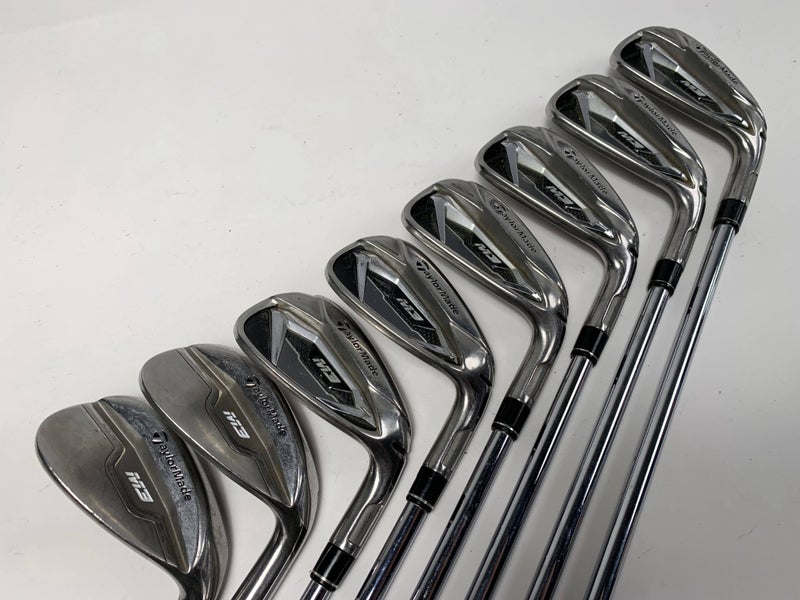 TaylorMade M3 Iron Set 4-9+SW KBS Tour C-Taper 105g Regular Steel RH - No PW