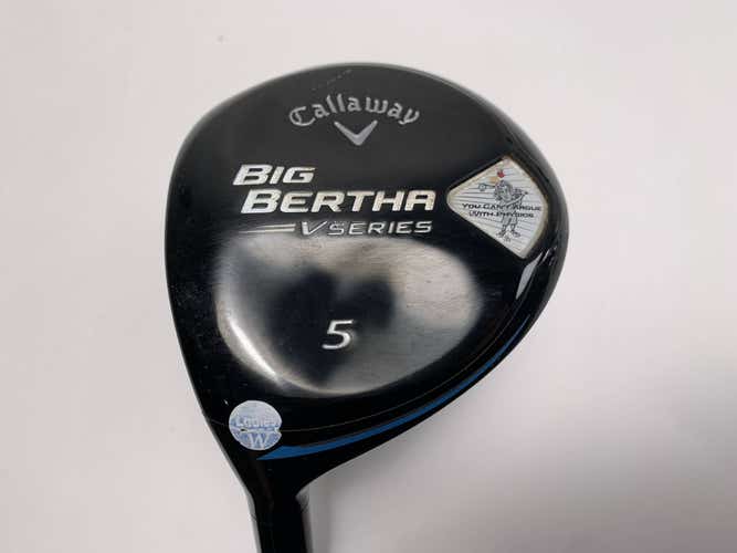 Callaway Womens Big Bertha V Series 5 Fairway 18* Bassara E42x5ct 42g Ladies  LH