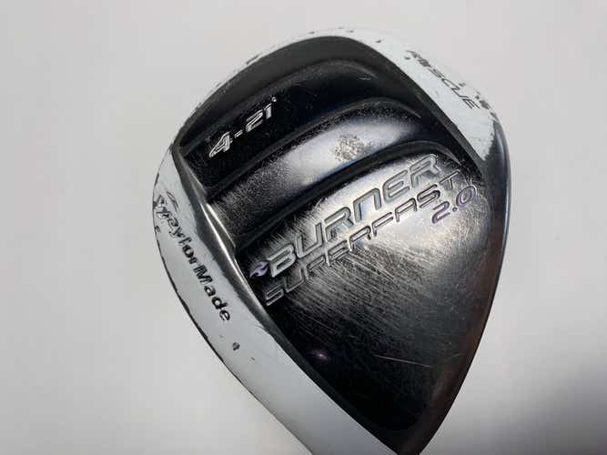 TaylorMade Burner Superfast 2.0 4 Hybrid 21* REAX 50g Ladies Graphite Womens RH