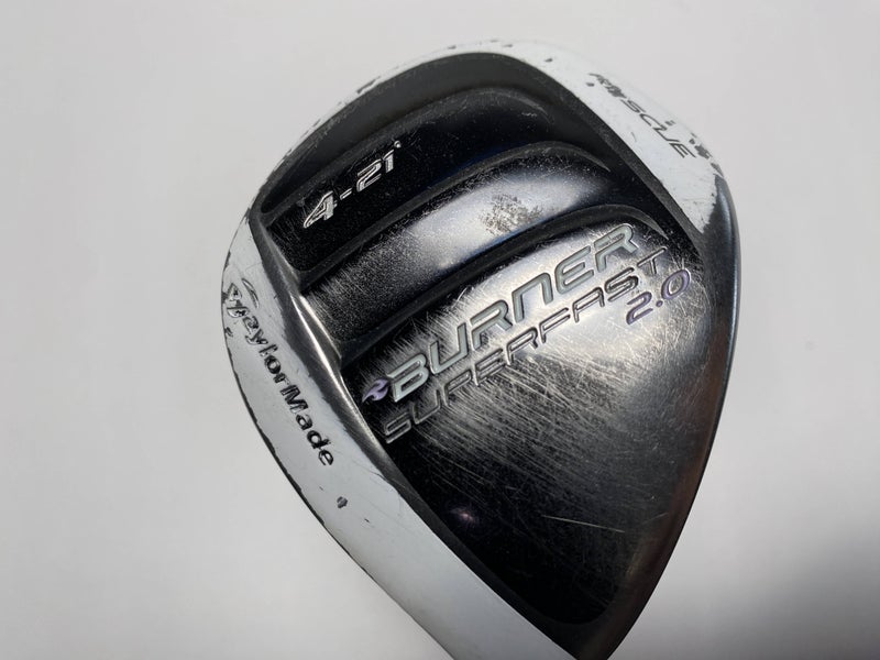 TaylorMade Burner Superfast 2.0 4 Hybrid 21* REAX 50g Ladies Graphite Womens RH