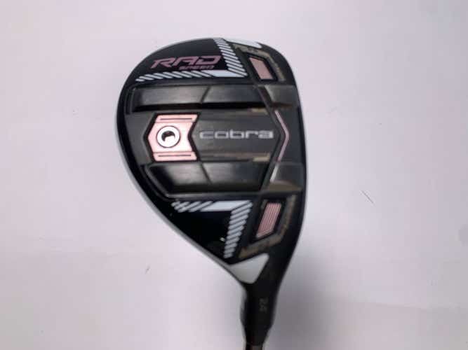 Cobra RAD Speed 5 Hybrid 24* UST Mamiya Recoil ESX 450 F1 Ladies RH