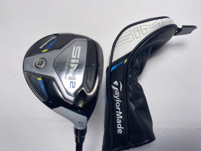 TaylorMade SIM2 Titanium 5 Fairway 18*  HZRDUS RDX Smoke 6.0 Black Stiff RH HC