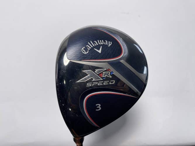 Callaway XR Speed 3 Fairway Wood 15* HZRDUS RDX Smoke 6.0 Blue 55g Stiff LH